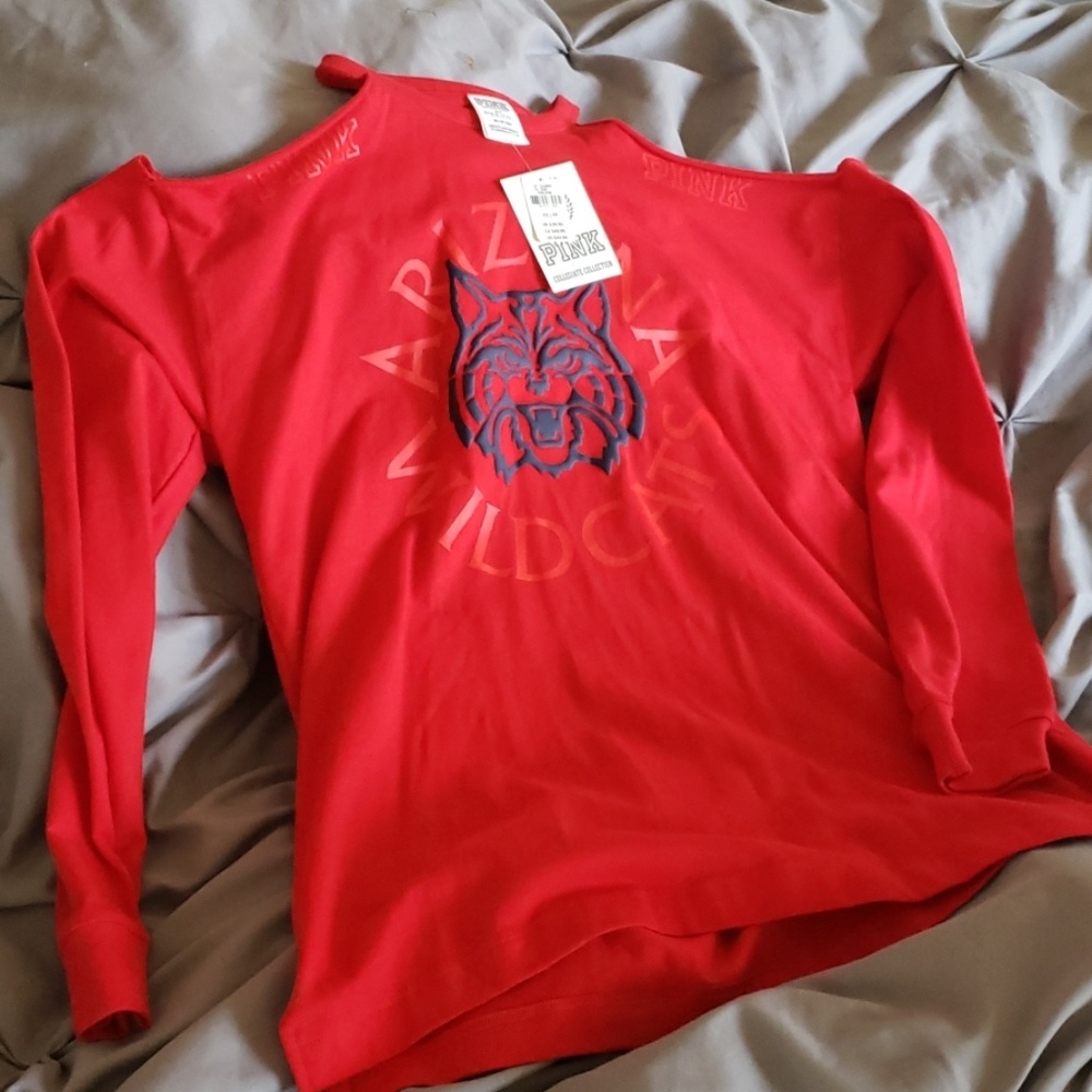 PINK AZ Wildcats long sleeve shirt